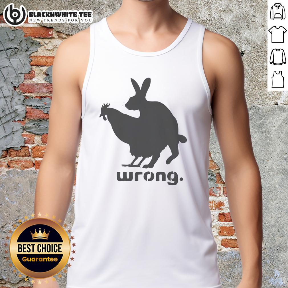Original Wrong Chicken And Rabbit Doggy Style T-Shirt - Image 4