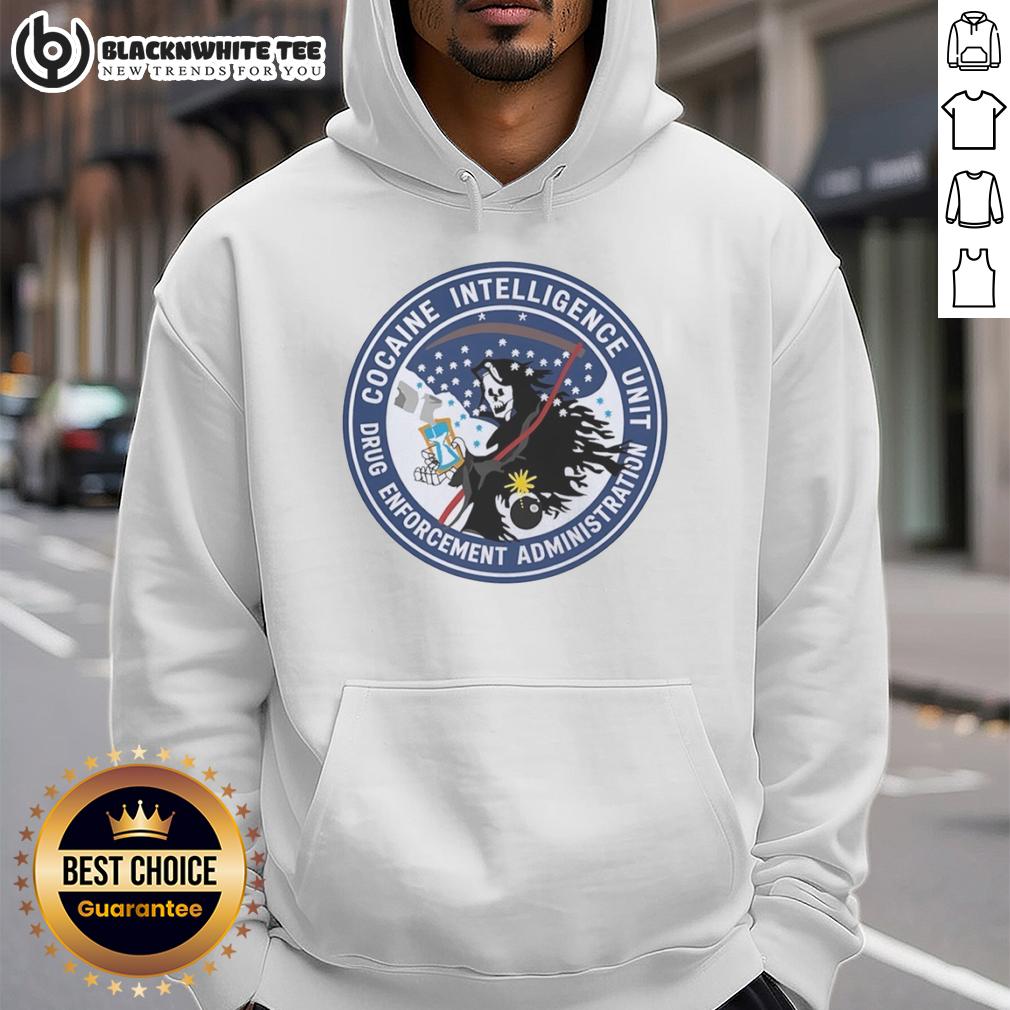 Top Cocaine Intelligence Unit Drug Enforcement Administration T-Shirt - Image 2
