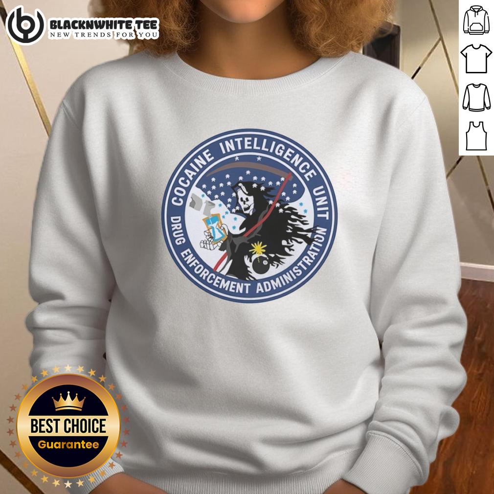 Top Cocaine Intelligence Unit Drug Enforcement Administration T-Shirt - Image 5