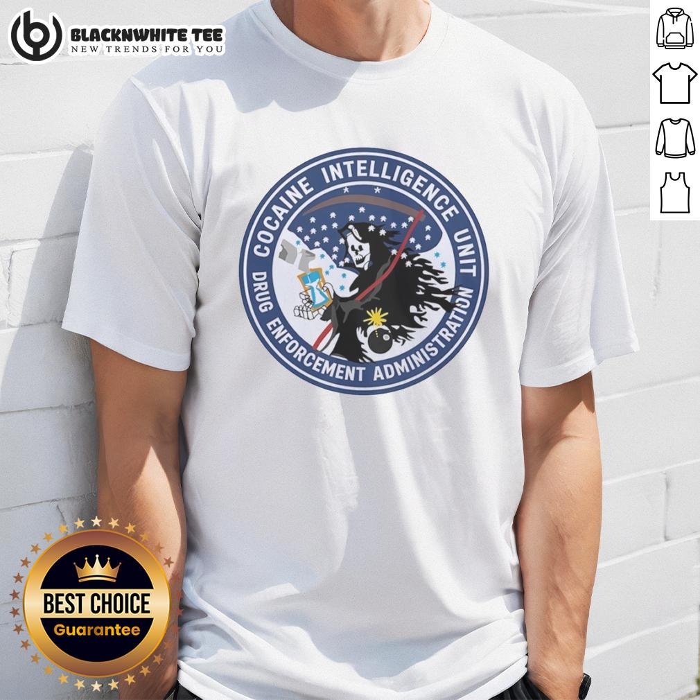 Top Cocaine Intelligence Unit Drug Enforcement Administration T-Shirt