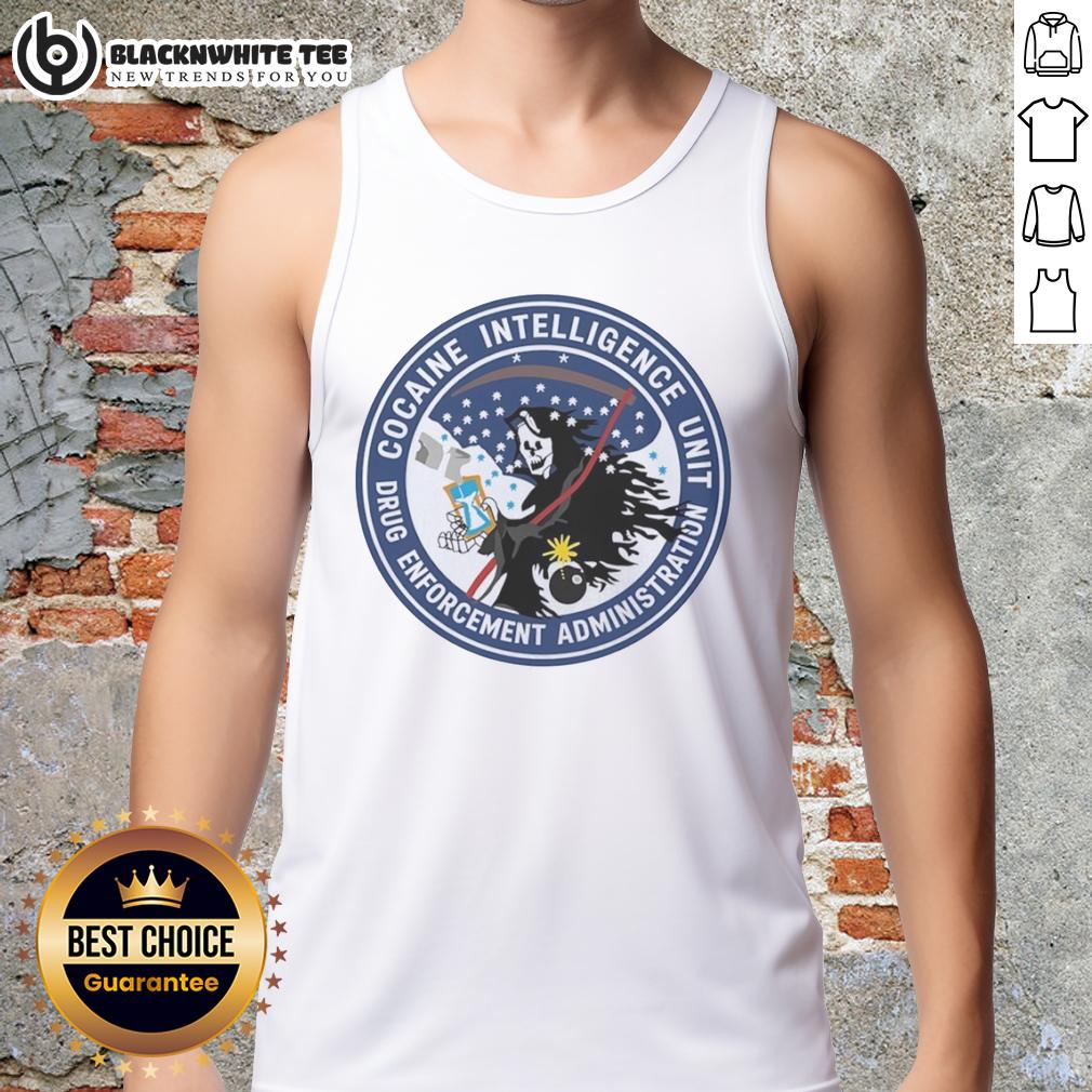 Top Cocaine Intelligence Unit Drug Enforcement Administration T-Shirt - Image 4