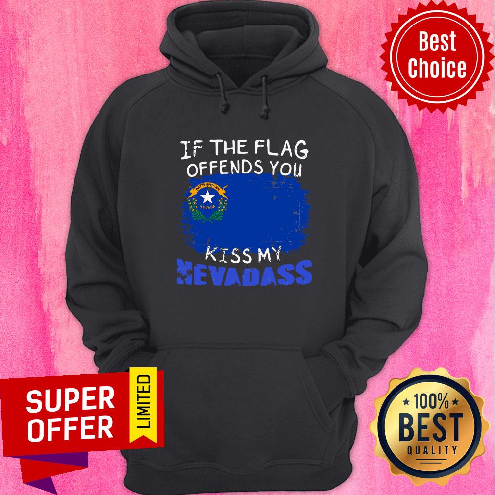 Official Flag Offends You Kiss My Nevada Shirt - Image 5