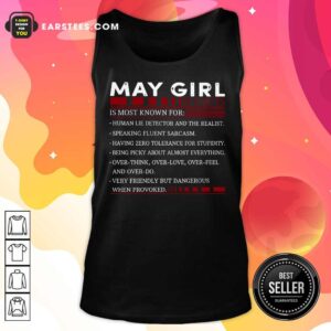 Alternative view of Original May Girl Facts Shirt