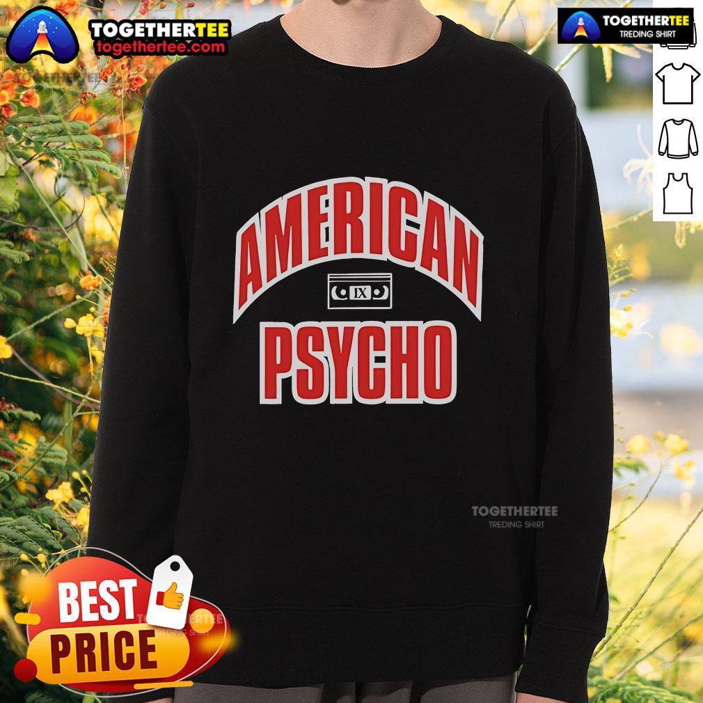Official Ice Nine Kills American Psycho Mask Of Sani 2025 T-Shirt - Image 5