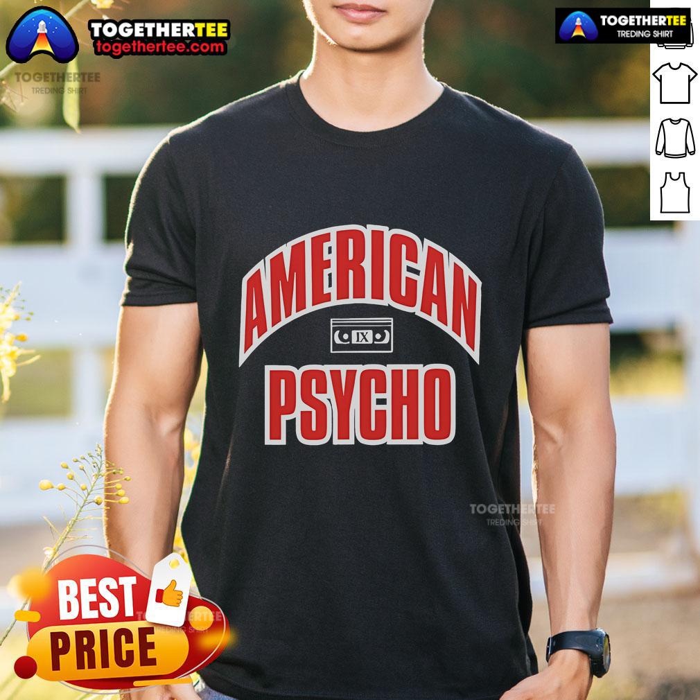 Official Ice Nine Kills American Psycho Mask Of Sani 2025 T-Shirt