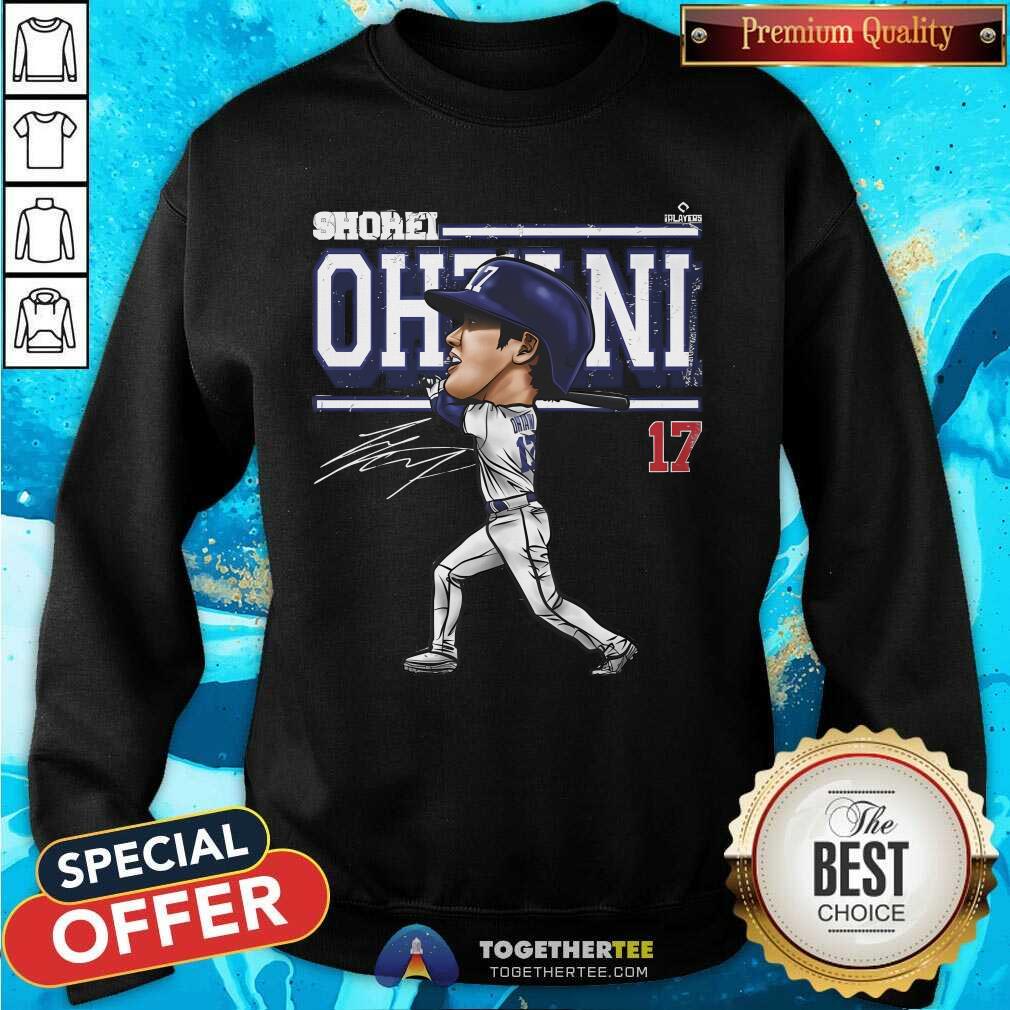 Premium Shohei Ohtani Los Angeles D Cartoon T-Shirt - Image 3