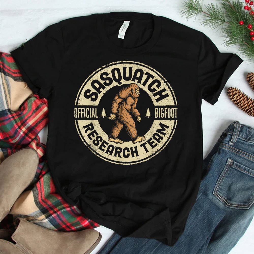 Bigfoot Research Team Sasquatch Shirt