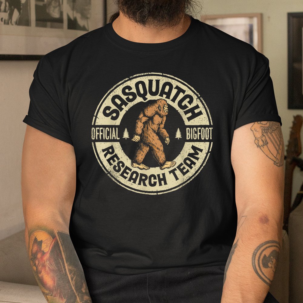 Bigfoot Research Team Sasquatch Shirt - Image 3