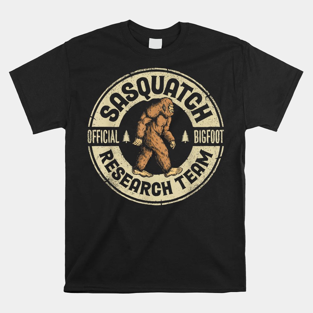 Bigfoot Research Team Sasquatch Shirt - Image 4