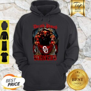 Alternative view of Five Finger Death Punch Holding Oklahoma Sooners Shirt