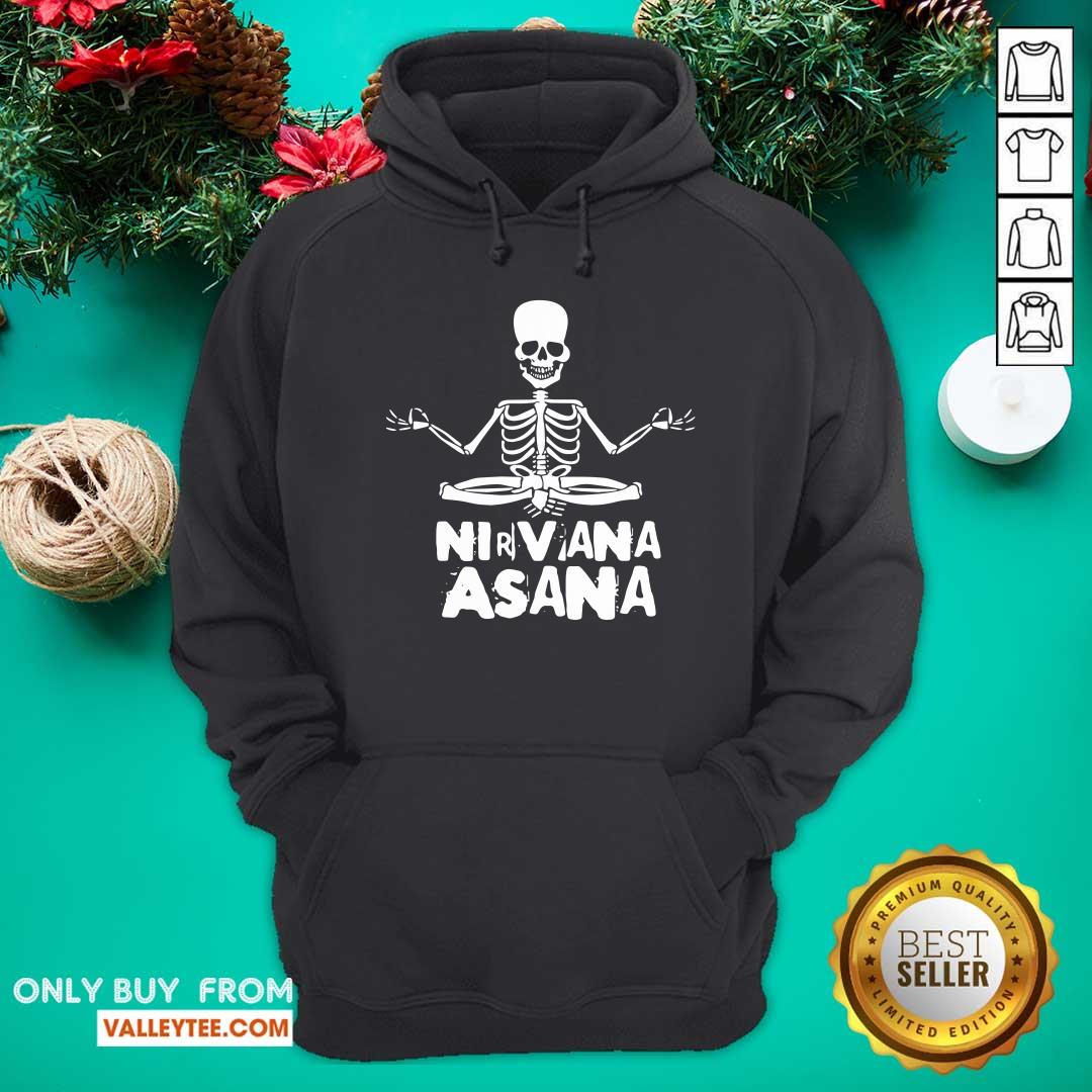Skeleton Yoga Nirvana Asana Shirt - Image 3
