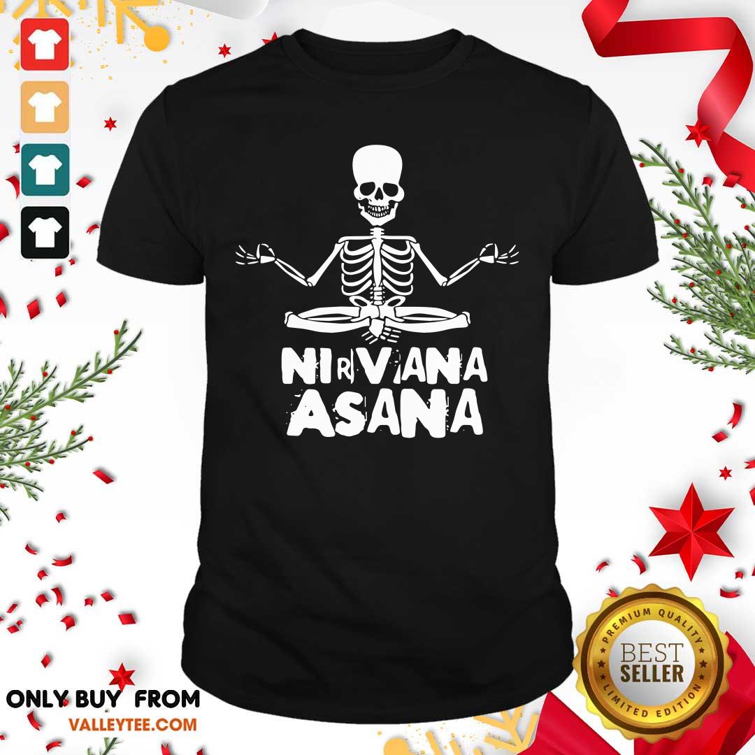 Skeleton Yoga Nirvana Asana Shirt