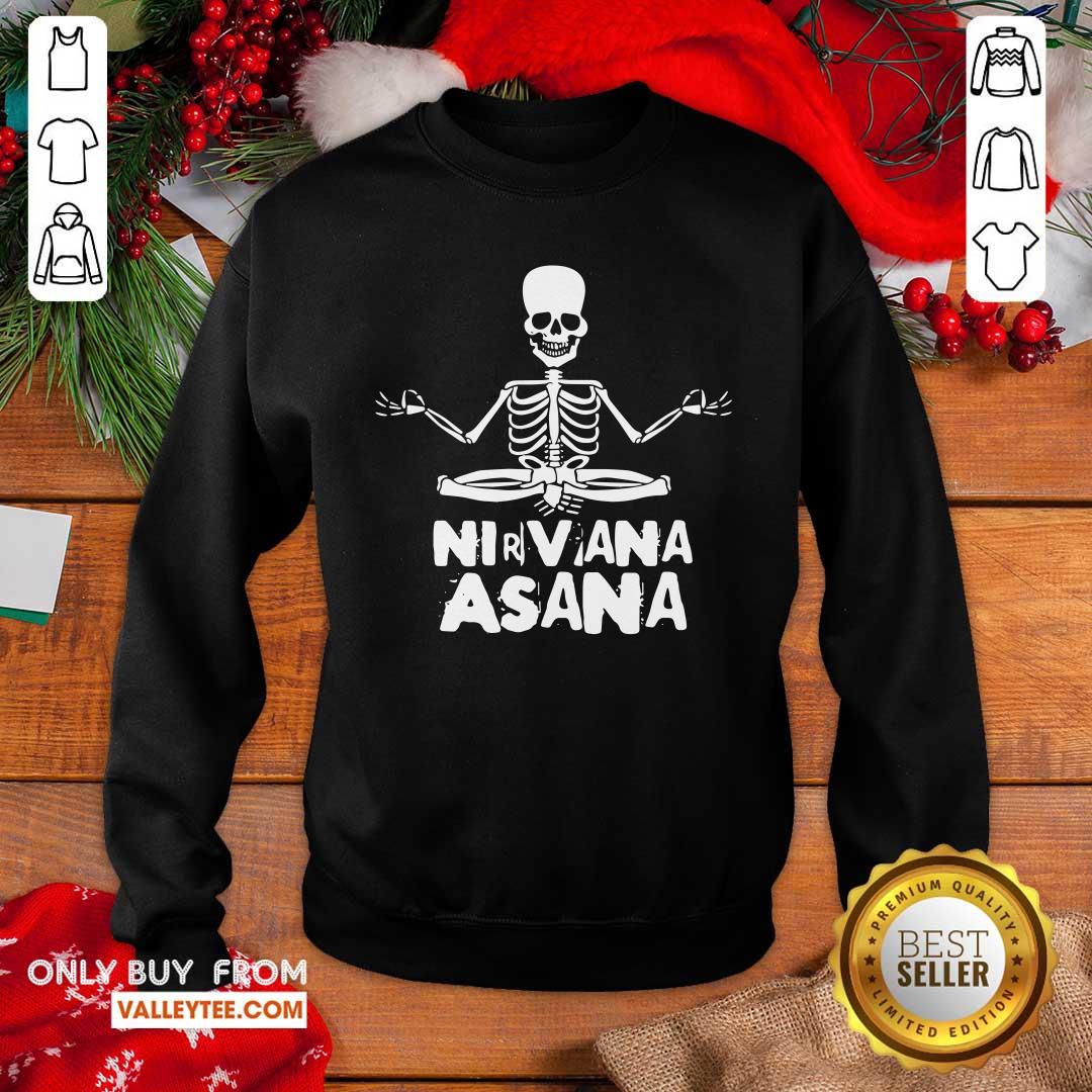 Skeleton Yoga Nirvana Asana Shirt - Image 2