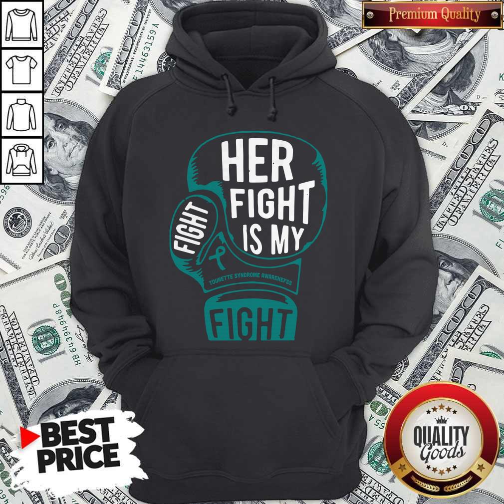 Top Boxing Her Fight Is My Fight Tourette Syndrome Awareness Shirt - Image 5