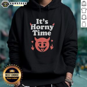 Alternative view of Funny Devil It's Horny Time T-Shirt