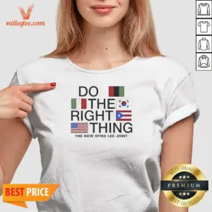 Alternative view of Hot Spike Lee Do The Right Thing The New Spike Lee Joint Flags Shirt
