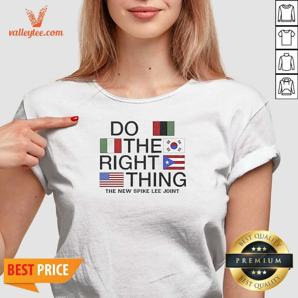 Hot Spike Lee Do The Right Thing The New Spike Lee Joint Flags Shirt - Image 2