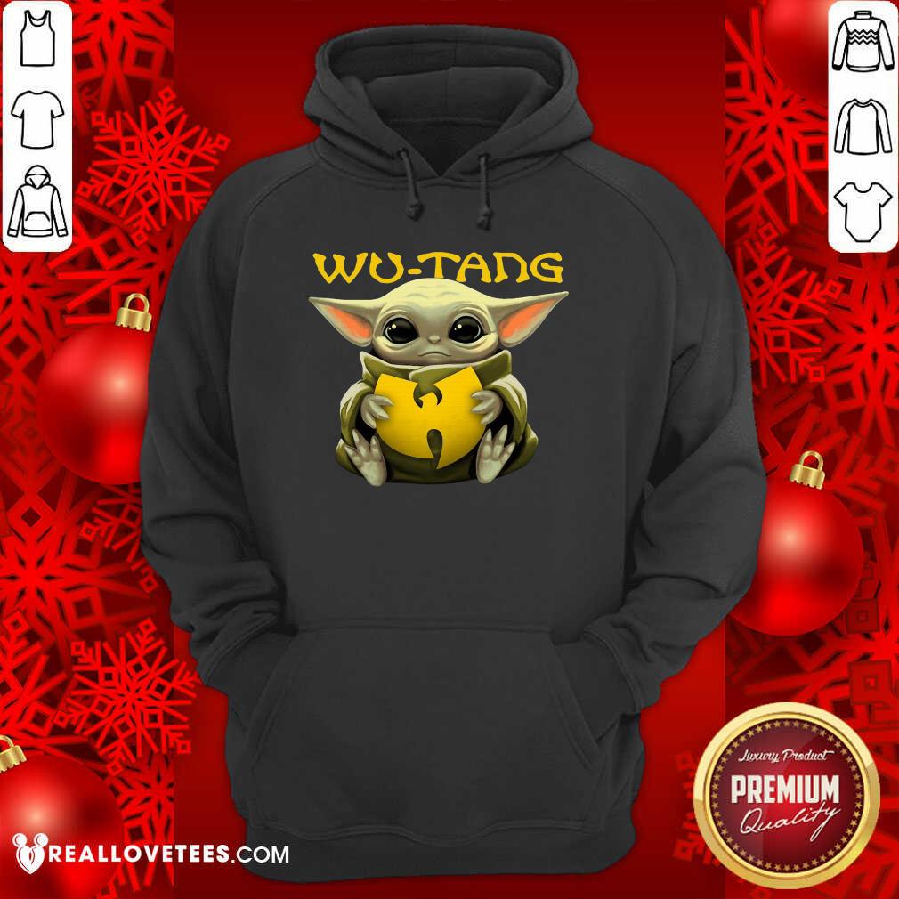 Premium Baby Yoda Hugs Wu Tang Shirt - Image 4