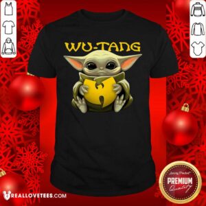 Premium Baby Yoda Hugs Wu Tang Shirt