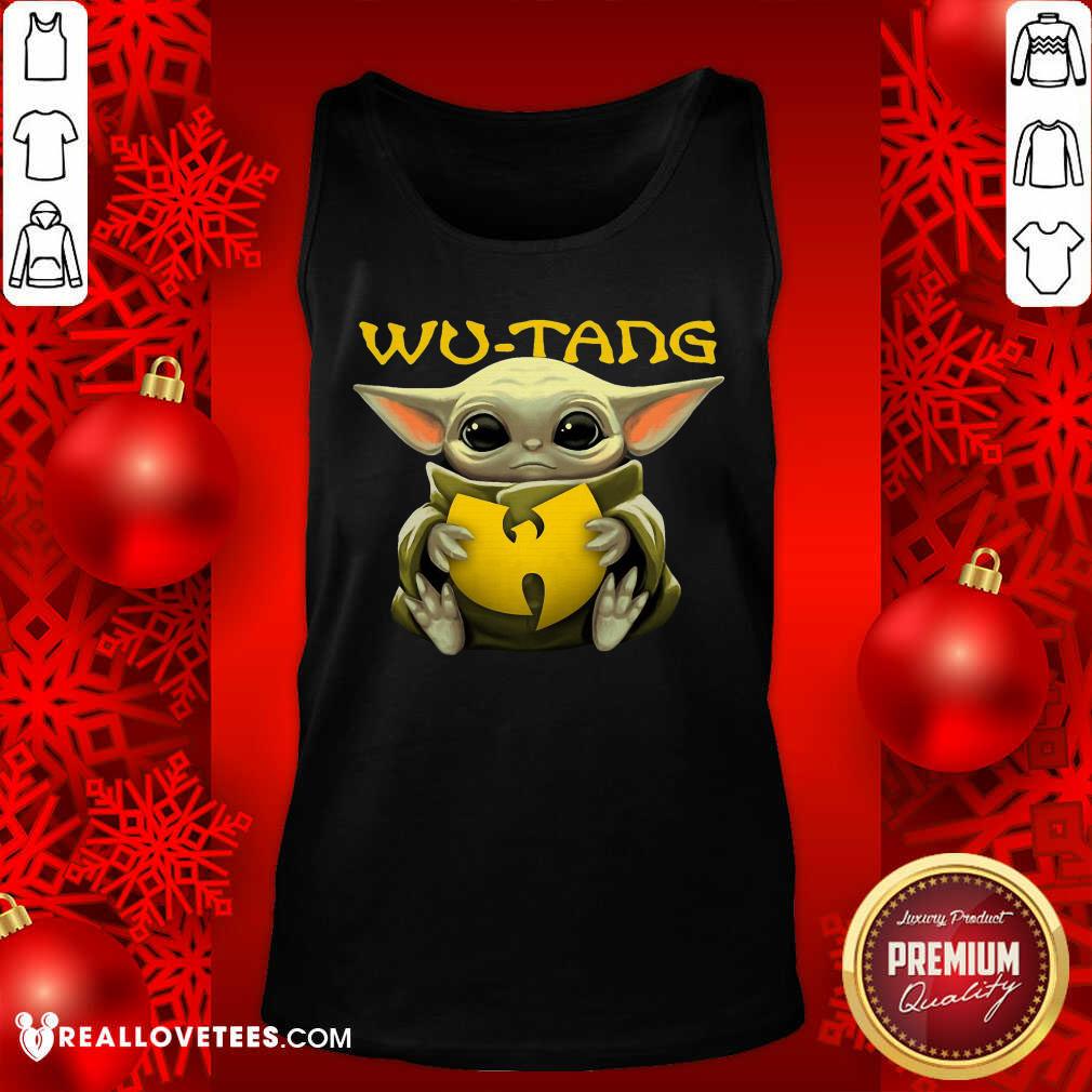 Premium Baby Yoda Hugs Wu Tang Shirt - Image 2
