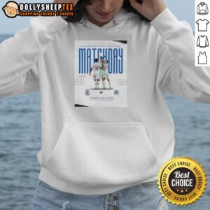 Alternative view of Pretty Real Madrid Vs Marseille UEFA Champions League 2025 Matchday T-Shirt