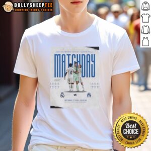 Pretty Real Madrid Vs Marseille UEFA Champions League 2025 Matchday T-Shirt