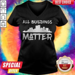 Alternative view of Official All Buildings Matter Shirt