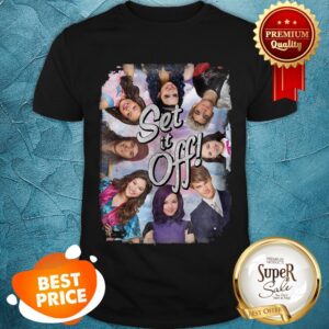 Nice Disney Descendants Set It Off Group Shot Shirt