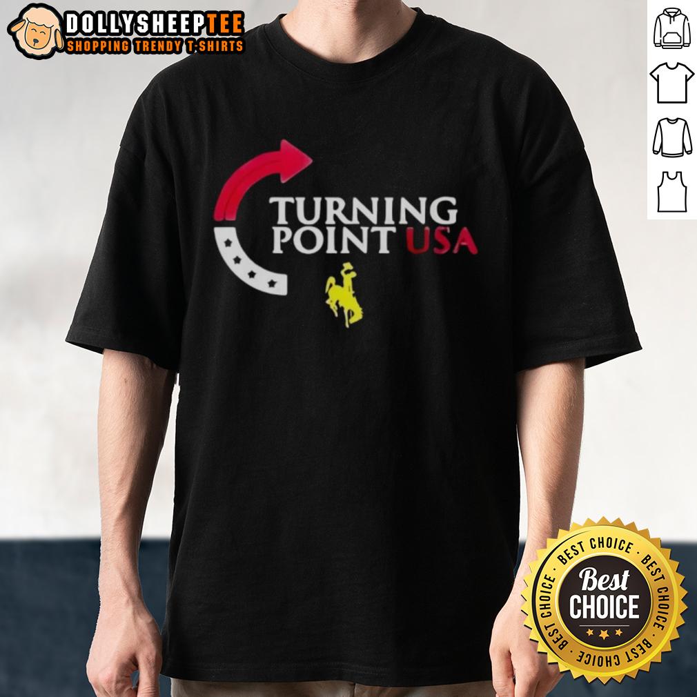 Top Wyoming Cowboys Turning Point USA T-Shirt