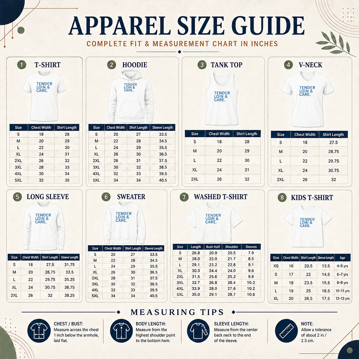 Funny Premium Tender Loin & Care Shirt - Image 4