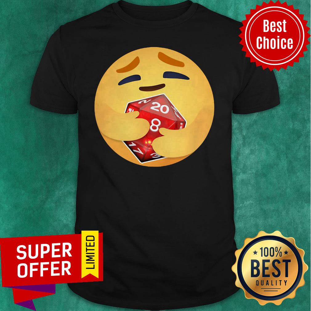 Awesome Emotion Care DND Love And Hug Dice Shirt