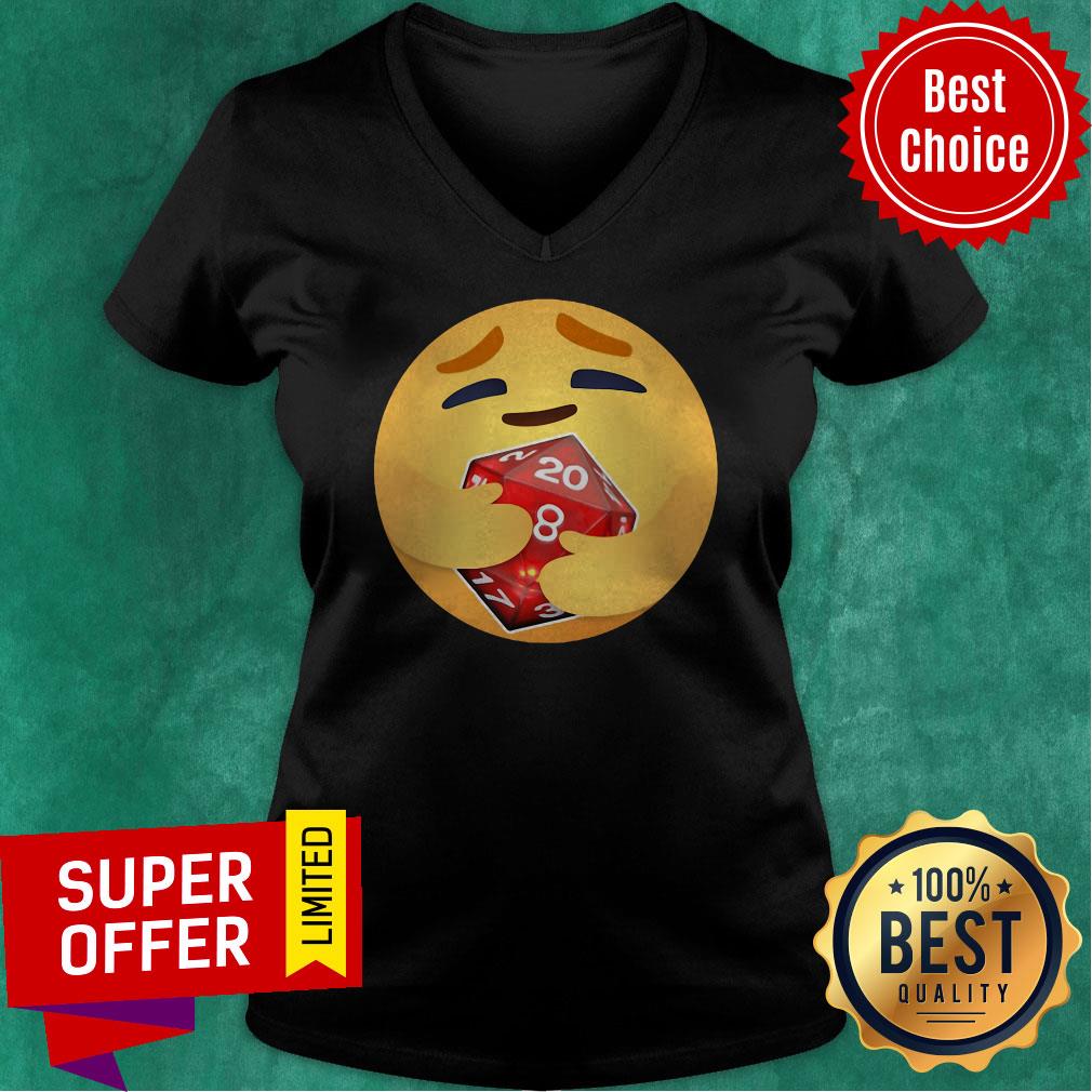 Awesome Emotion Care DND Love And Hug Dice Shirt - Image 4