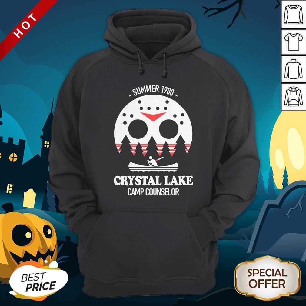 Jason Voorhees Summer 1980 Crystal Lake Camp Counselor Shirt - Image 3