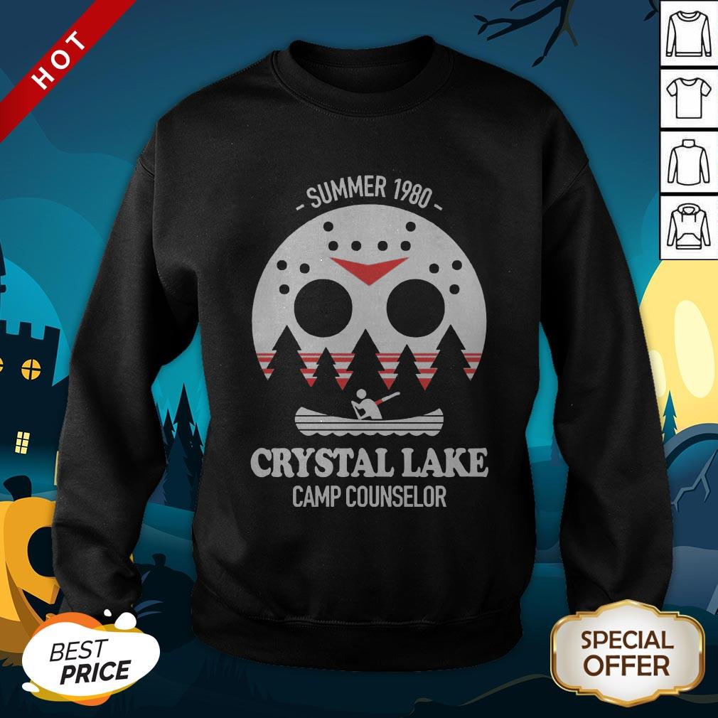 Jason Voorhees Summer 1980 Crystal Lake Camp Counselor Shirt - Image 2