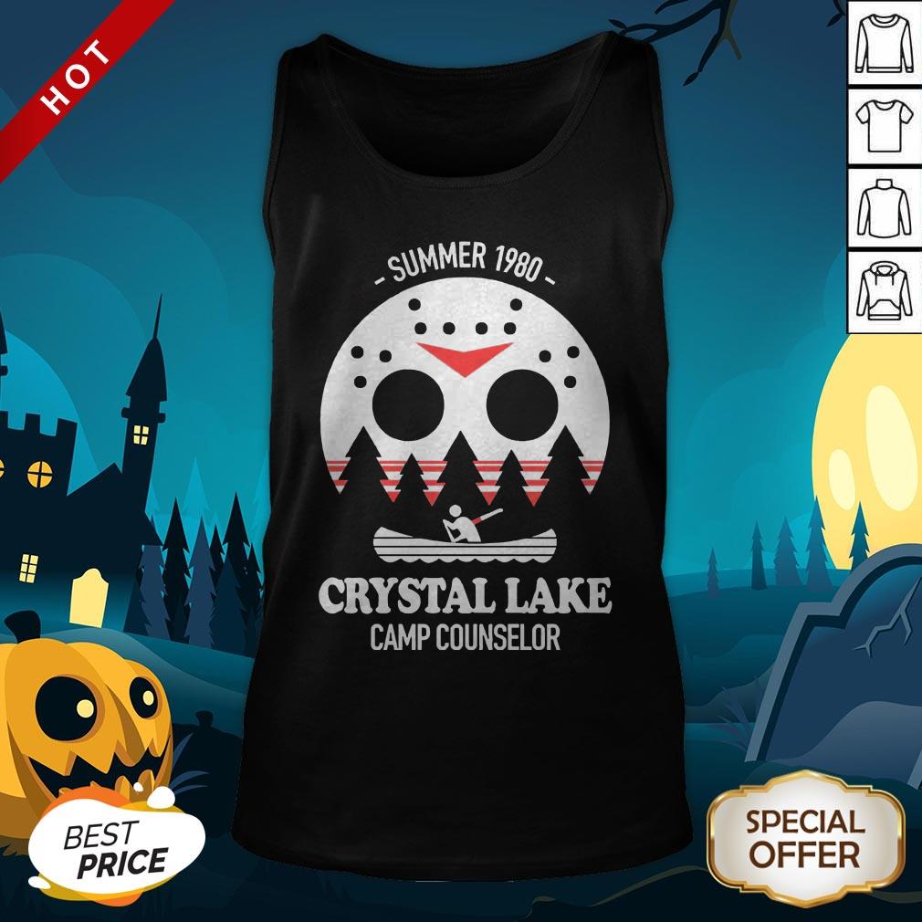 Jason Voorhees Summer 1980 Crystal Lake Camp Counselor Shirt - Image 5