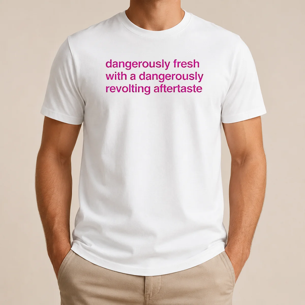 Nice Good Dangerously Fresh With A Dangerously Revolting Aftertaste Shirt