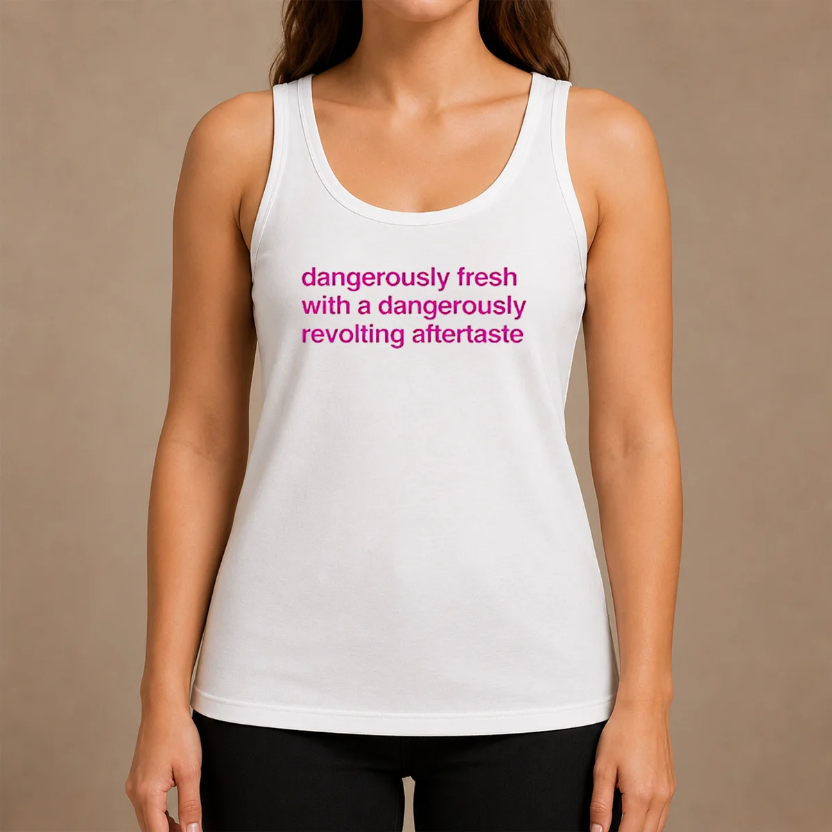 Nice Good Dangerously Fresh With A Dangerously Revolting Aftertaste Shirt - Image 3