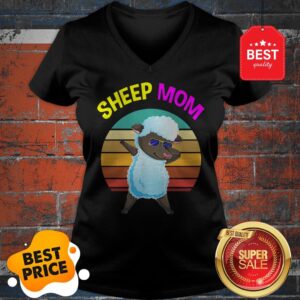 Alternative view of Official Cute Dabbing Sheep Mom Lovers Gifts Mama Mothers Shirt