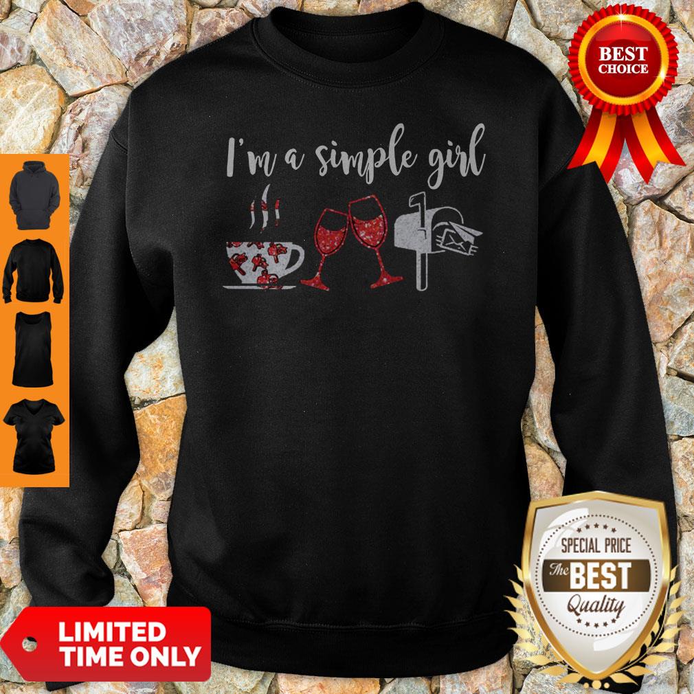 Official I’m A Simple Girl Diamond Shirt - Image 5