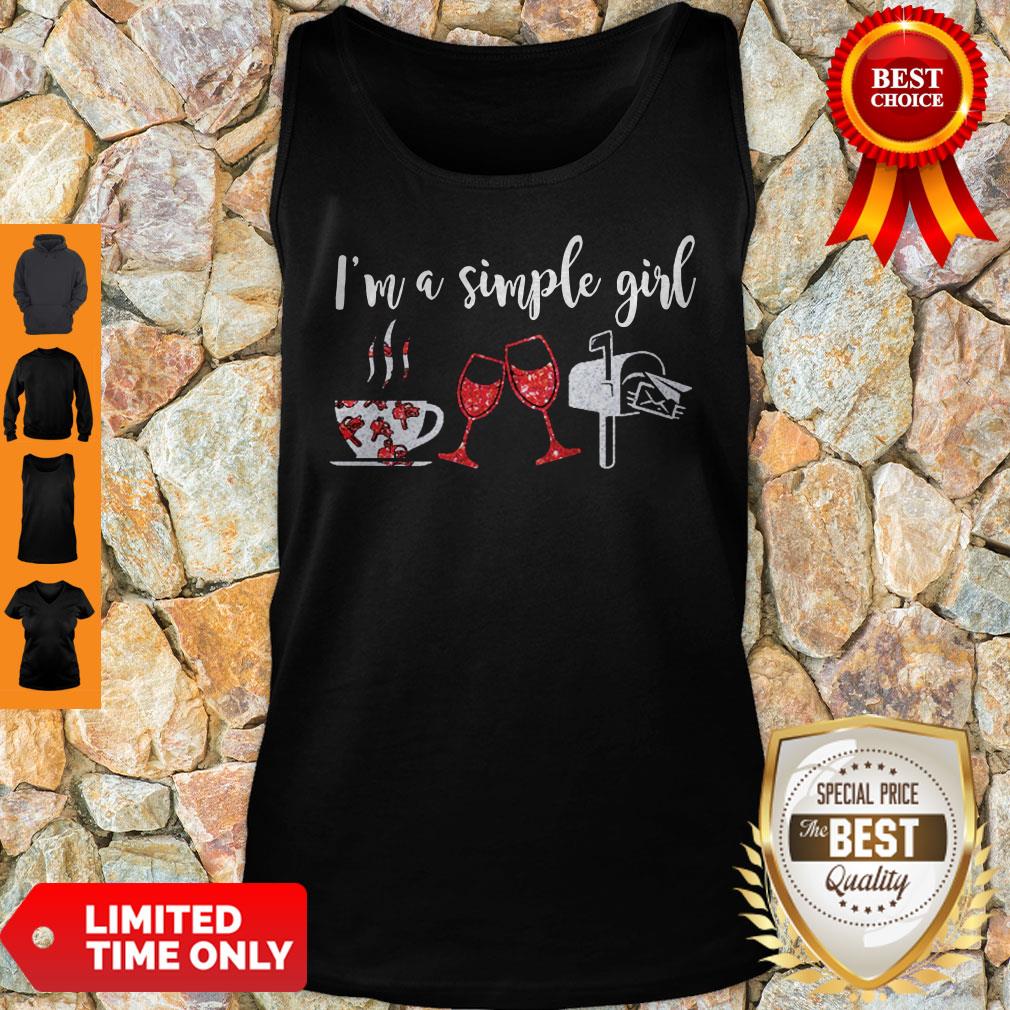 Official I’m A Simple Girl Diamond Shirt - Image 4