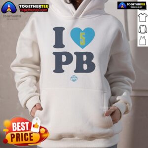 Alternative view of Happy Paige Bueckers I Love PB Dallas Wings T-Shirt