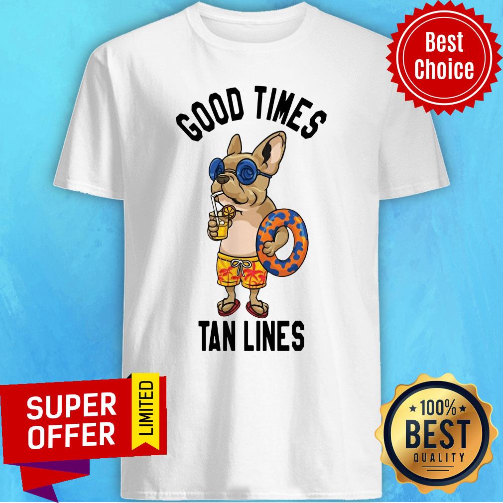 Official Good Times Tan Lines French Shirt