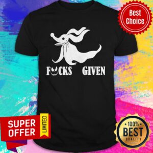Premium Zero Fucks Given Jack Skellington Shirt