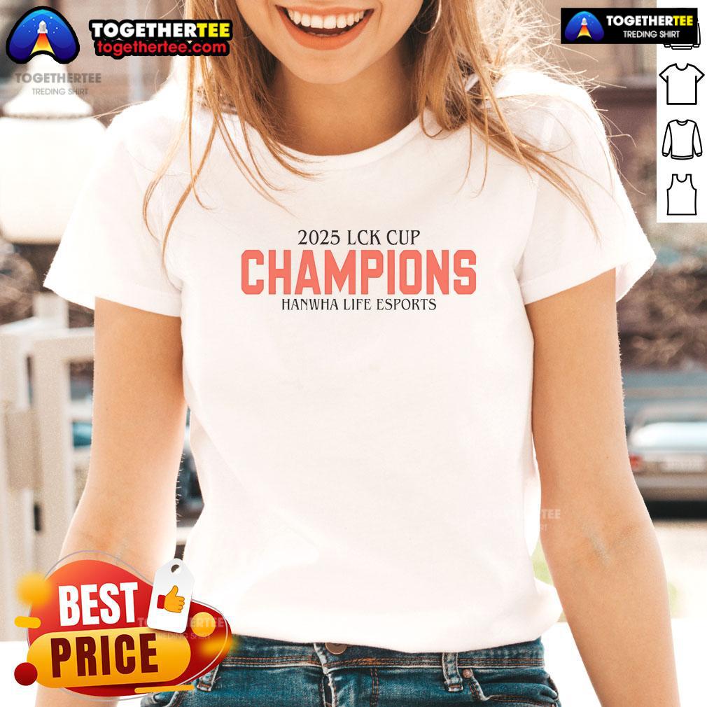 Official Hanwha Life Esports LCK Cup Champions T-Shirt - Image 3