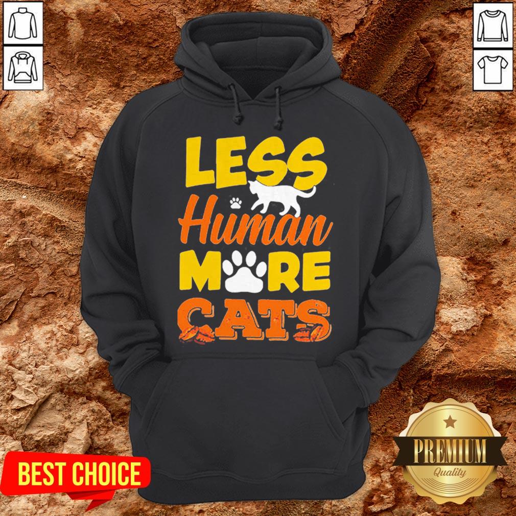 Hot Les Human More Cats And Coffee Please Shirt - Image 5