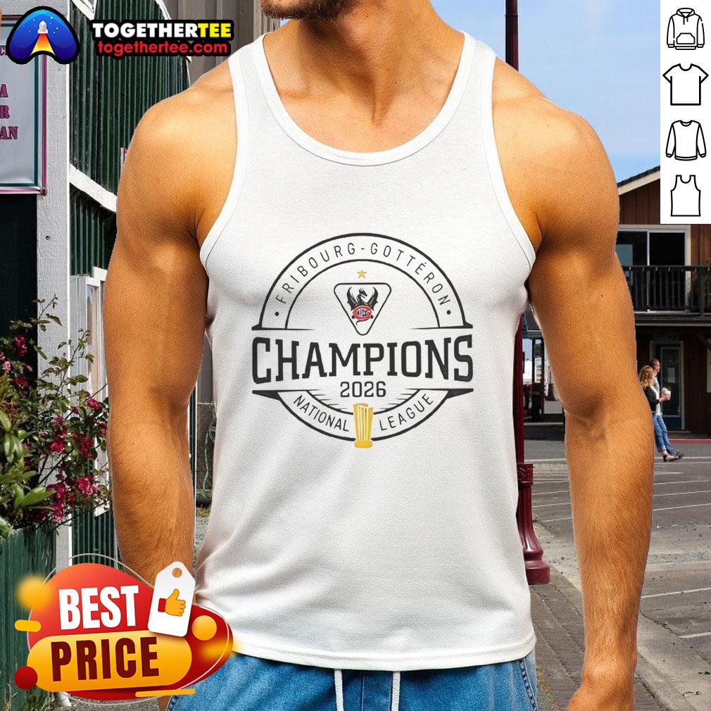 Good HC Fribourg-Gottéron Schweizer Meister 2026 National League Champions T-Shirt - Image 4