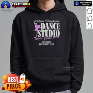 Alternative view of Hot Chloris Klinghagen Dance Studio Tendu Close Plie Downstairs Past Laundry Room Letter T-Shirt