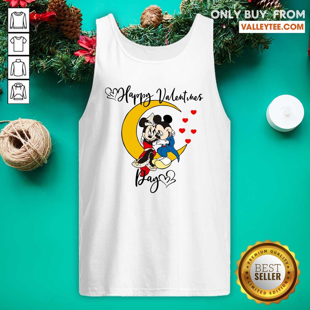 Sweet Mickey Mouse And Minnie Mouse Happy Valentines Day Valentines Day Shirt - Image 3