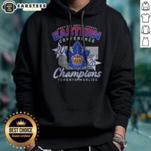 Alternative view of Top Toronto Marlies 2026 Eastern Conference Champions American Hockey League Shirt