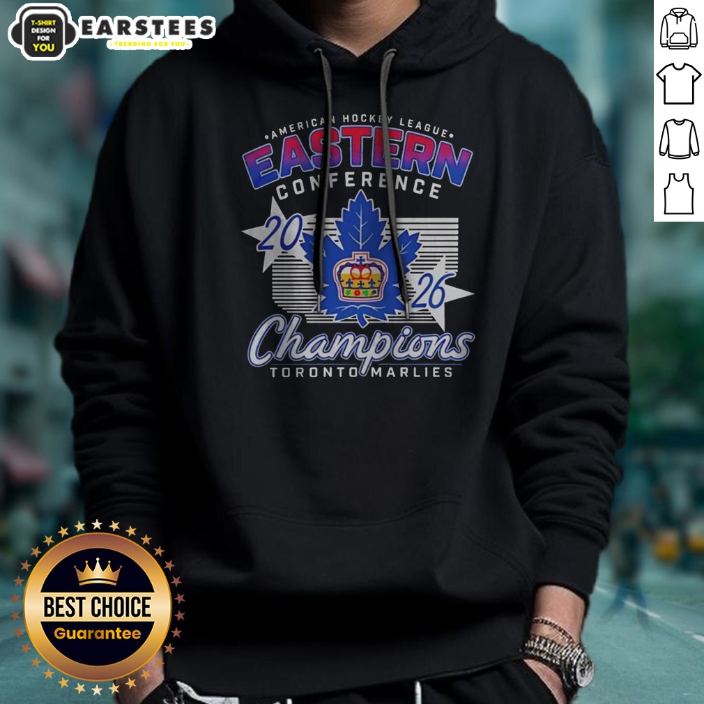Top Toronto Marlies 2026 Eastern Conference Champions American Hockey League Shirt - Image 2